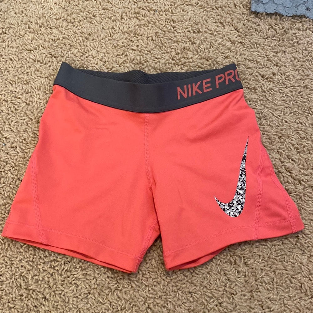Pink/Orange Nike pros